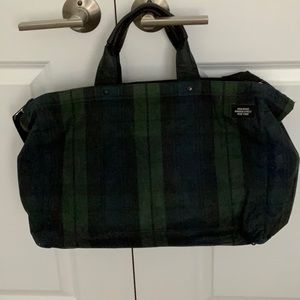 Jack Spade Waxed Canvas Briefcase